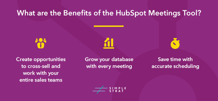 HubSpot Meetings Tool Benefits