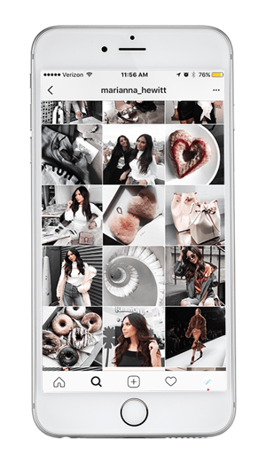 Marianna_hewitt Instagram filter theme example