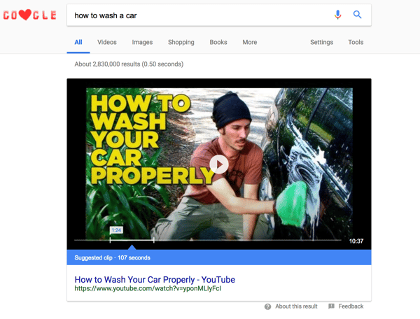 Google-YouTube-Example