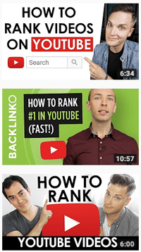 YouTube Thumbnail Examples
