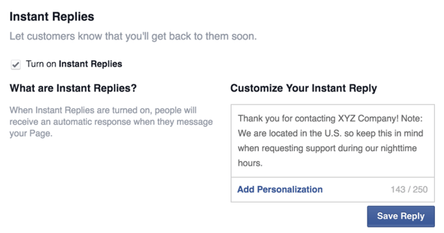 The Inside Scoop On Using Instant Replies On Your Facebook Page