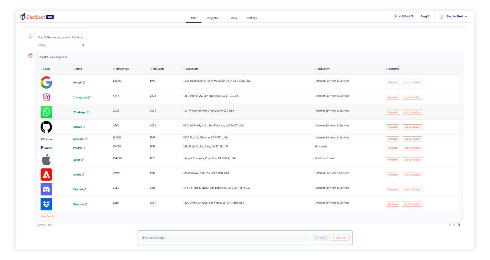 Utilizar a IA do ChatSpot para criar, atualizar e resumir registos (BETA)